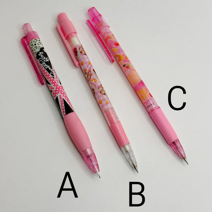 pink retro lead pencils