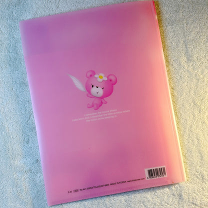 pink bear raaraa folder