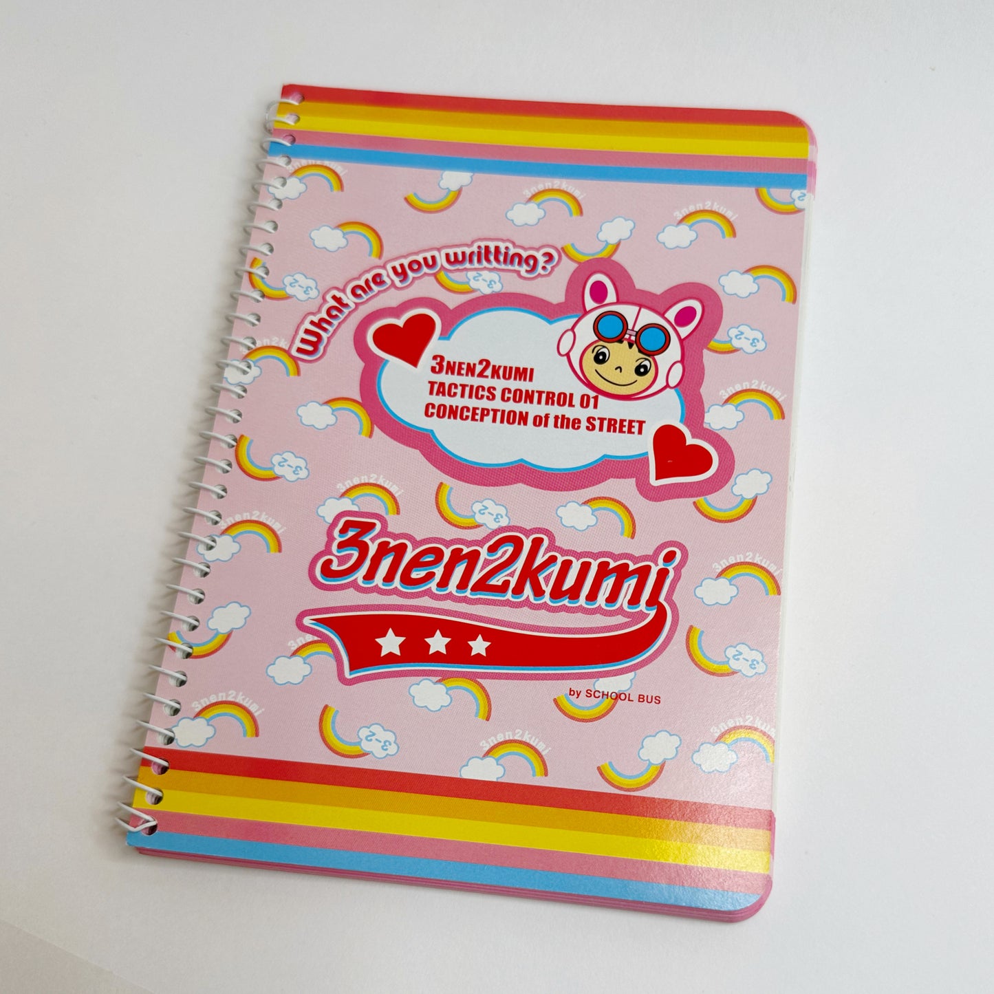 3nen2kumi (sannennikumi) spiral notebook