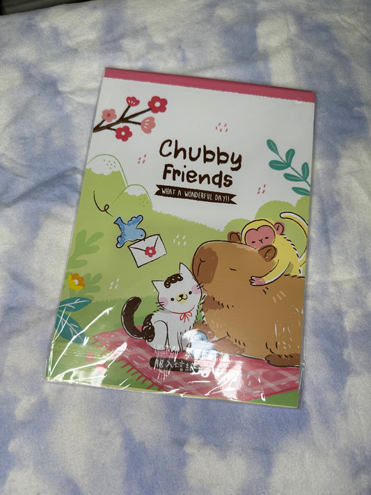 large chubby friends loose sheets