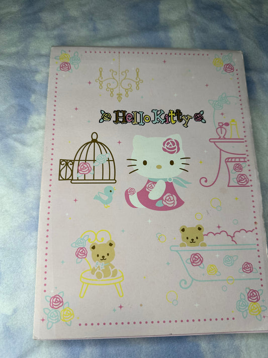 2005 hello kitty large memo pad