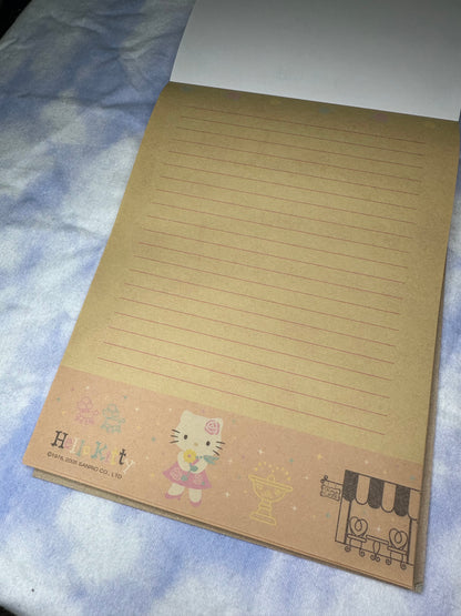 2005 hello kitty large memo pad