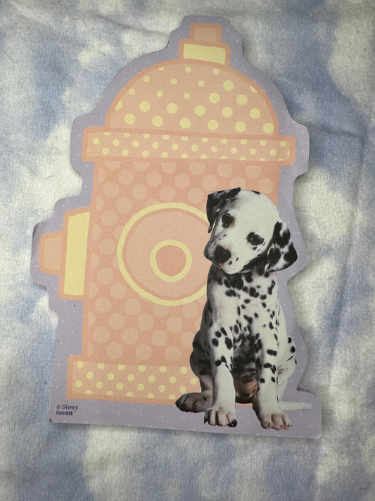 dalmation memo pad