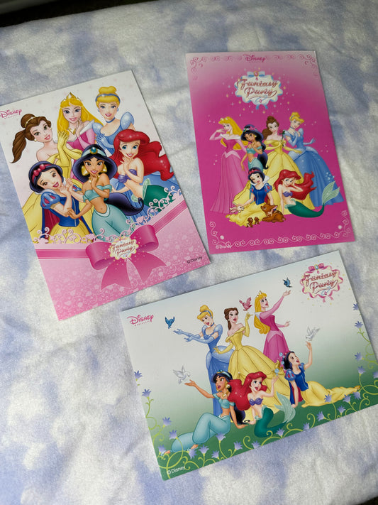 disney postcards and envelopes